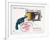 Poster for the Film 'The Ipcress File' (1964) Starring Michael Caine, 1964-Joseph Werner-Framed Giclee Print