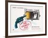 Poster for the Film 'The Ipcress File' (1964) Starring Michael Caine, 1964-Joseph Werner-Framed Giclee Print