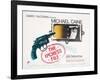 Poster for the Film 'The Ipcress File' (1964) Starring Michael Caine, 1964-Joseph Werner-Framed Giclee Print