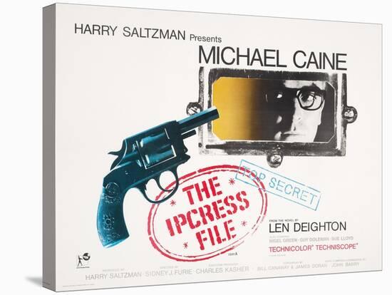 Poster for the Film 'The Ipcress File' (1964) Starring Michael Caine, 1964-Joseph Werner-Stretched Canvas