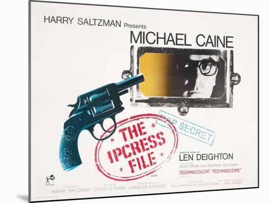 Poster for the Film 'The Ipcress File' (1964) Starring Michael Caine, 1964-Joseph Werner-Mounted Giclee Print