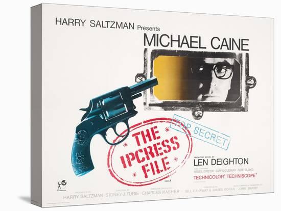 Poster for the Film 'The Ipcress File' (1964) Starring Michael Caine, 1964-Joseph Werner-Stretched Canvas