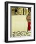 Poster for the First Art Exhibition of the Secession Art Movement-Gustav Klimt-Framed Giclee Print