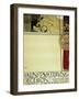 Poster for the First Exhibition of the Secession, 1897-Gustav Klimt-Framed Premium Giclee Print