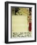 Poster for the First Exhibition of the Secession, 1897-Gustav Klimt-Framed Giclee Print