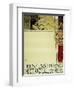 Poster for the First Exhibition of the Secession, 1897-Gustav Klimt-Framed Giclee Print