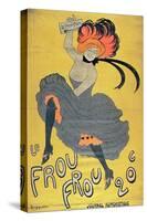 Poster for the Humorous Newspaper 'Le Frou Frou'-null-Stretched Canvas