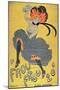 Poster for the Humorous Newspaper 'Le Frou Frou'-null-Mounted Giclee Print