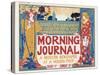 Poster for the Morning Journal New York, a Modern Newspaper at a Modern Price-Louis John Rhead-Stretched Canvas