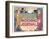 Poster for the Morning Journal New York, a Modern Newspaper at a Modern Price-Louis John Rhead-Framed Photographic Print