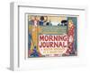 Poster for the Morning Journal New York, a Modern Newspaper at a Modern Price-Louis John Rhead-Framed Photographic Print