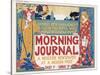 Poster for the Morning Journal New York, a Modern Newspaper at a Modern Price-Louis John Rhead-Stretched Canvas