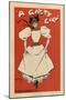 Poster for the Musical Comedy a Gaiety Girl by Sidney Jones, 1895-Dudley Hardy-Mounted Giclee Print