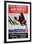 Poster for the National Air Races at the Curtiss-Reynolds Airport, Chicago, 1930-null-Framed Giclee Print