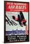 Poster for the National Air Races at the Curtiss-Reynolds Airport, Chicago, 1930-null-Framed Giclee Print