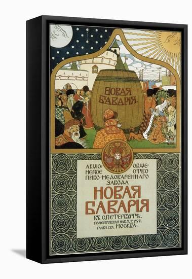 Poster for the New Bavaria Brewery, 1896-Ivan Bilibin-Framed Stretched Canvas