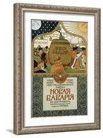 Poster for the New Bavaria Brewery, 1896-Ivan Bilibin-Framed Giclee Print