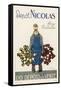 Poster for the Nicolas Chain of Wine Shops France-Dransy-Framed Stretched Canvas