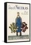 Poster for the Nicolas Chain of Wine Shops France-Dransy-Framed Stretched Canvas