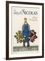 Poster for the Nicolas Chain of Wine Shops France-Dransy-Framed Photographic Print