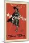 Poster for the Oper the Chieftain, 1894-Dudley Hardy-Mounted Giclee Print