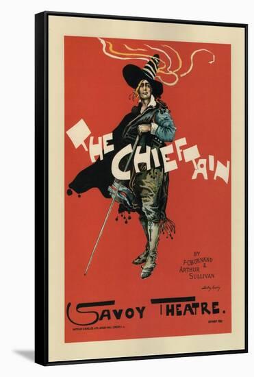 Poster for the Oper the Chieftain, 1894-Dudley Hardy-Framed Stretched Canvas