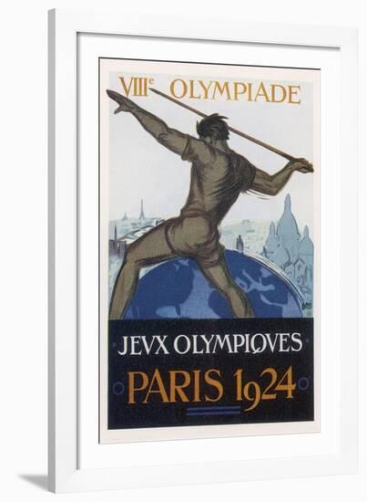 Poster for the Paris Olympiad-Orsi-Framed Photographic Print