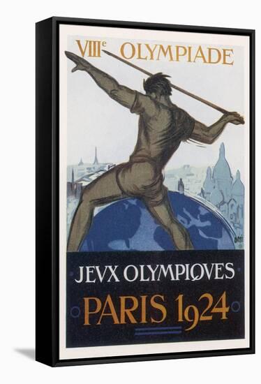 Poster for the Paris Olympiad-Orsi-Framed Stretched Canvas