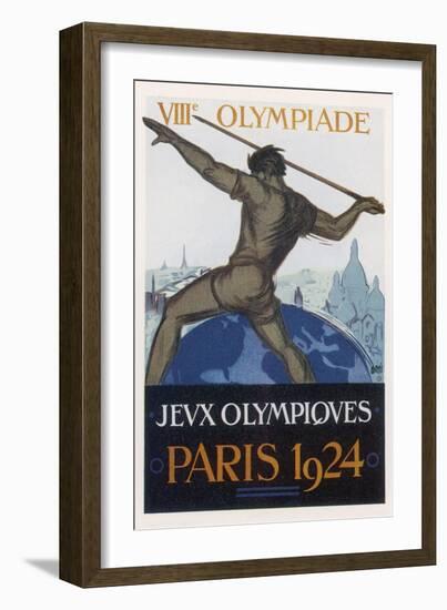 Poster for the Paris Olympiad-Orsi-Framed Photographic Print