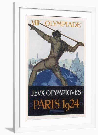 Poster for the Paris Olympiad-Orsi-Framed Photographic Print