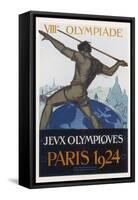 Poster for the Paris Olympiad-Orsi-Framed Stretched Canvas