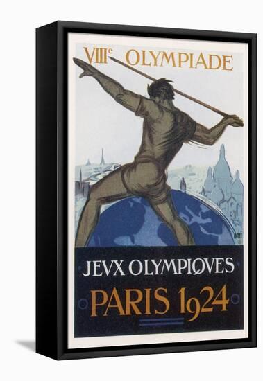 Poster for the Paris Olympiad-Orsi-Framed Stretched Canvas