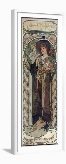 Poster for the Play La Tosca by Victorien Sardou, 1899-Alphonse Mucha-Framed Premium Giclee Print