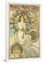 Poster for the Railway Company 'Chemin De Fers P.L.M.', 1897-Alphonse Mucha-Framed Giclee Print