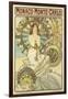 Poster for the Railway Company 'Chemin De Fers P.L.M.', 1897-Alphonse Mucha-Framed Giclee Print