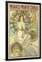 Poster for the Railway Company 'Chemin De Fers P.L.M.', 1897-Alphonse Mucha-Framed Giclee Print