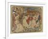 Poster for the Show "Les Amants"-Alphonse Mucha-Framed Giclee Print