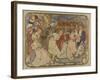 Poster for the Show "Les Amants"-Alphonse Mucha-Framed Giclee Print