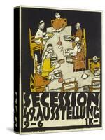 Poster for the Vienna Secession, 49th Exhibition, 1918-Egon Schiele-Stretched Canvas