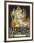 Poster for the Vienna Secession, 49th Exhibition, 1918-Egon Schiele-Framed Giclee Print