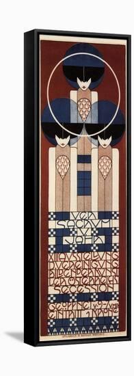 Poster for the Vienna Secession Exhibition, 1902-Koloman Moser-Framed Stretched Canvas