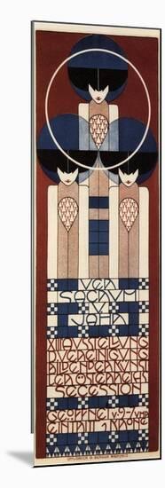 Poster for the Vienna Secession Exhibition, 1902-Koloman Moser-Mounted Premium Giclee Print