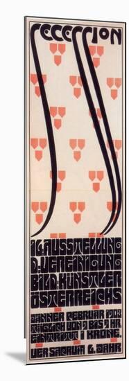 Poster for the Vienna Secession Exhibition, 1903-Alfred Roller-Mounted Premium Giclee Print