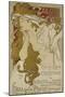 Poster for the Xv. Exhibition of Salon des Cent 1896-Alphonse Mucha-Mounted Giclee Print