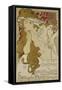 Poster for the Xv. Exhibition of Salon des Cent 1896-Alphonse Mucha-Framed Stretched Canvas