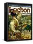 Poster for Trains to Luchon, France, 1895-Alphonse Mucha-Framed Stretched Canvas