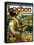 Poster for Trains to Luchon, France, 1895-Alphonse Mucha-Framed Stretched Canvas