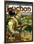 Poster for Trains to Luchon, France, 1895-Alphonse Mucha-Framed Giclee Print