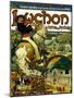 Poster for Trains to Luchon, France, 1895-Alphonse Mucha-Mounted Giclee Print