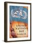 Poster for United Nations Day-null-Framed Art Print